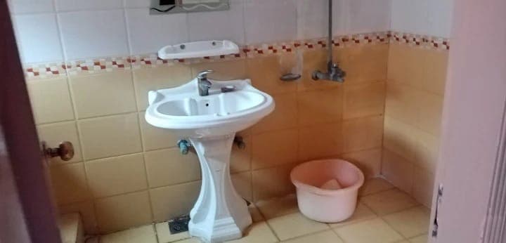Attached bathroom facility